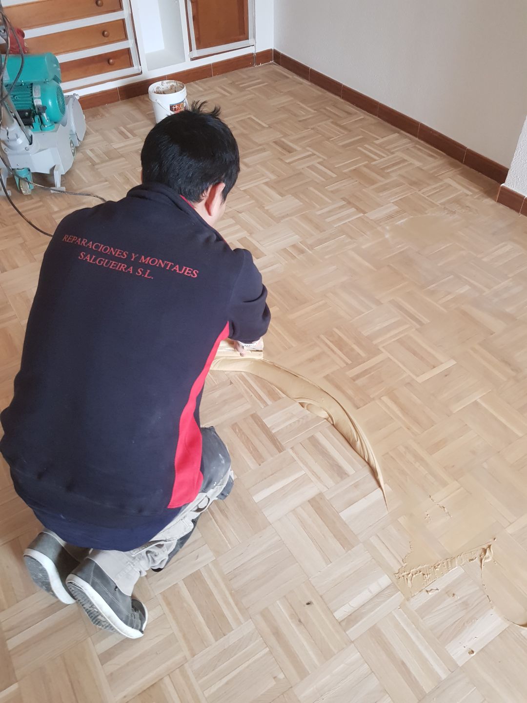 Emplastecido de parquet en Madrid 2