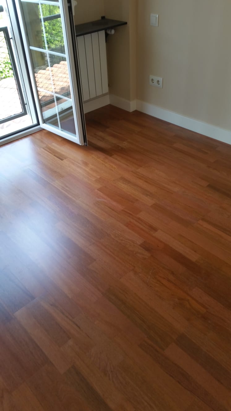 tarima de jatoba 3 lamas acabado satinado parquet rivas 1